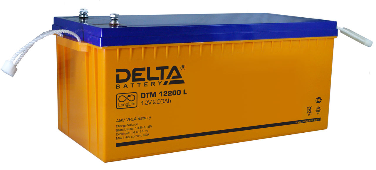  Delta DT DTM 12200 L (DTM 12200 L)                                        200ah 12V -    